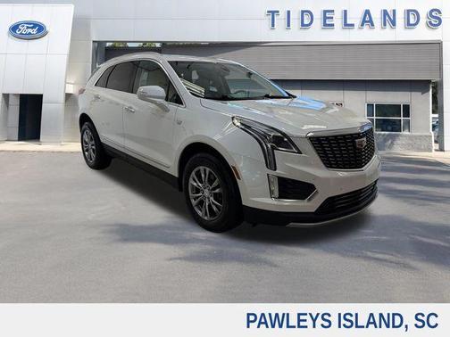 Crystal White Tri-Coat 2021 Cadillac XT5 Premium Luxury