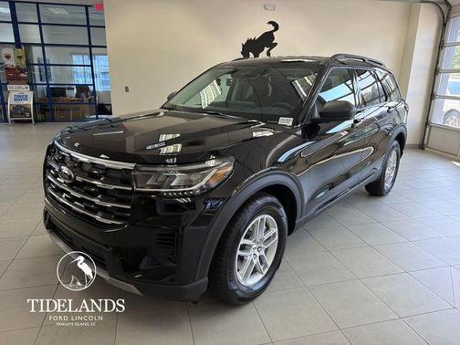 Agate Black Metallic 2026 Ford Explorer Active