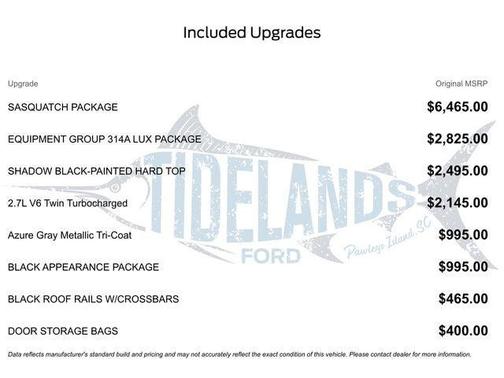 Azure Gray Metallic 2025 Ford Bronco Outer Banks