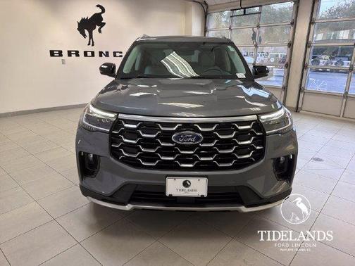 Carbonized Gray Metallic 2025 Ford Explorer Platinum