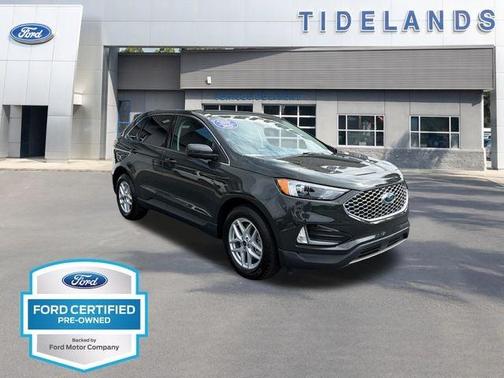 Forged Green Metallic 2024 Ford Edge SEL