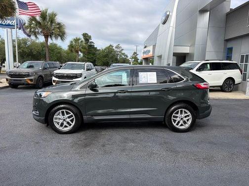 Forged Green Metallic 2024 Ford Edge SEL