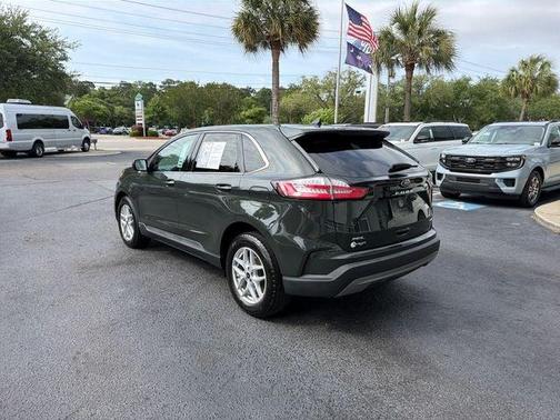 Forged Green Metallic 2024 Ford Edge SEL