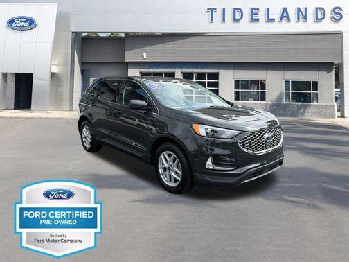 Forged Green Metallic 2024 Ford Edge SEL