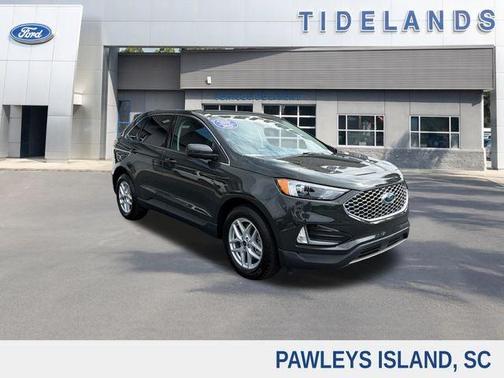 Forged Green Metallic 2024 Ford Edge SEL