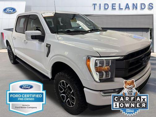 Star White 2023 Ford F-150 Lariat