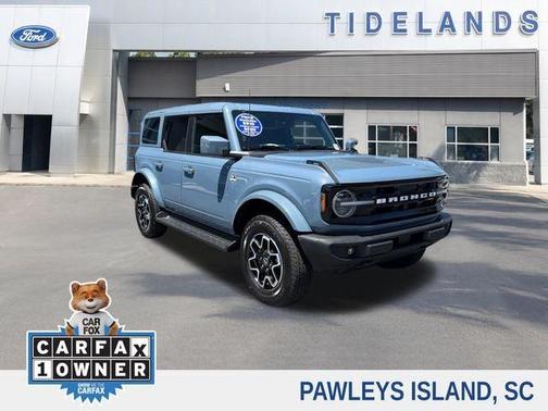 Azure Gray Metallic 2025 Ford Bronco Outer Banks