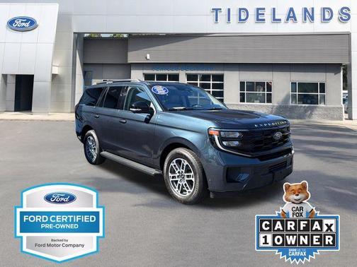 Blue Metallic 2025 Ford Expedition Active