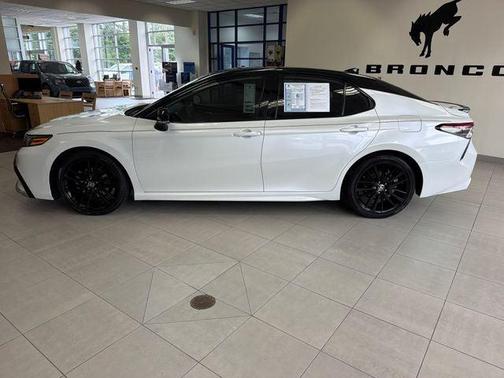 Midnight Black Metallic 2022 Toyota Camry XSE