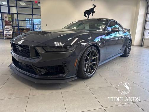 Blue 2025 Ford Mustang Dark Horse