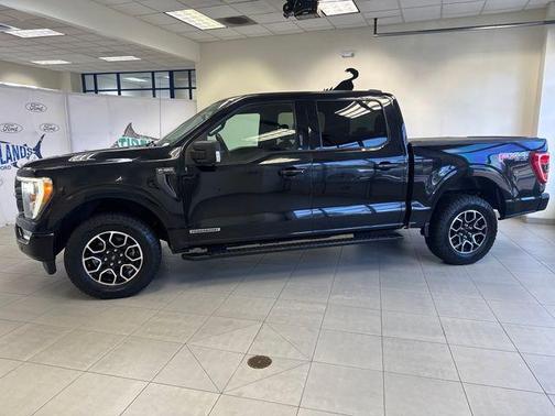 Agate Black Metallic 2021 Ford F-150 XLT