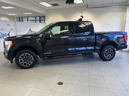 Agate Black Metallic 2021 Ford F-150 XLT