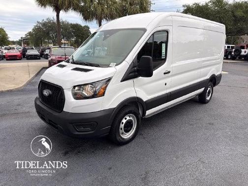 Oxford White 2027 Ford Transit-250 148 WB Medium Roof Cargo