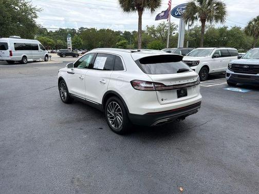 White Platinum Clearcoat Metallic 2019 Lincoln Nautilus Reserve
