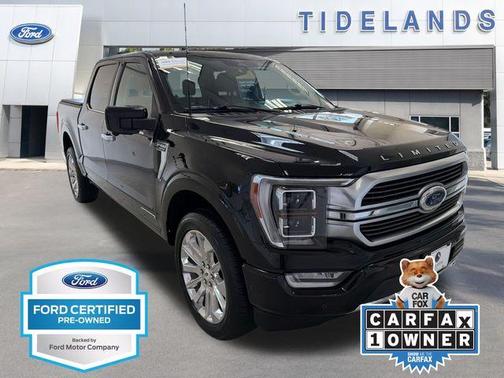 Agate Black Metallic 2023 Ford F-150 Limited