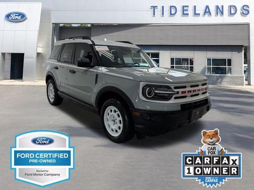 Cactus Green / Gray 2023 Ford Bronco Sport Heritage