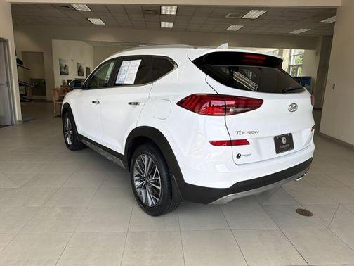 Dazzling White 2019 Hyundai TUCSON Limited