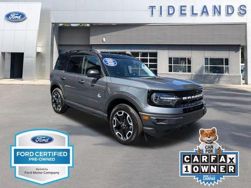 Gray Metallic 2024 Ford Bronco Sport Outer Banks
