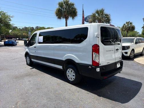 Oxford White 2024 Ford Transit-350 XLT
