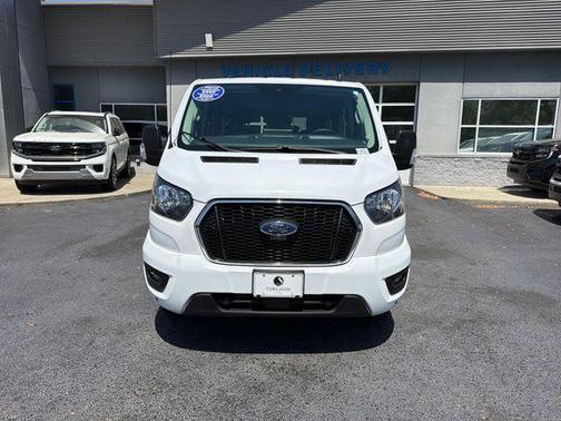 Oxford White 2024 Ford Transit-350 XLT