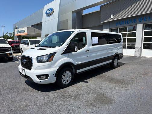 Oxford White 2024 Ford Transit-350 XLT