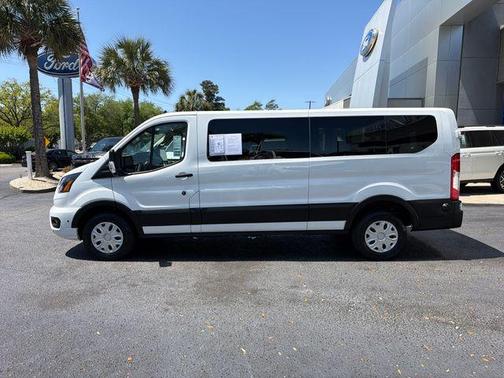 Oxford White 2024 Ford Transit-350 XLT