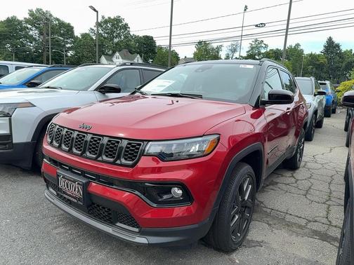 Red 2026 Jeep Compass Limited