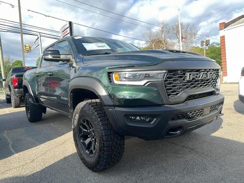 Green 2026 RAM 1500 RHO Crew Cab 4x4 5'7' Box
