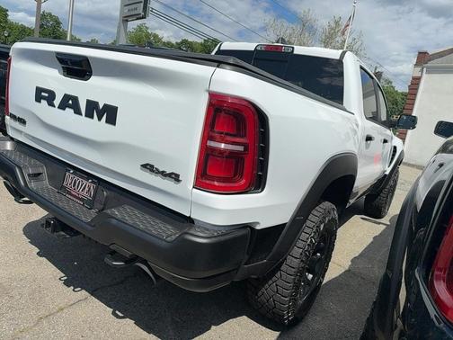 White 2026 RAM 1500 RHO Crew Cab 4x4 5'7' Box