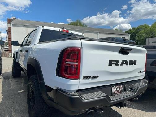 White 2026 RAM 1500 RHO Crew Cab 4x4 5'7' Box