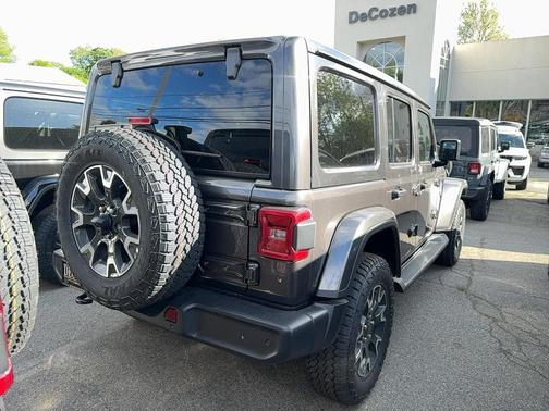 Gray 2026 Jeep Wrangler 4-Door Sahara 4x4