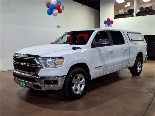 Bright White Clear Coat Pw7 2021 RAM 1500 Big Horn/Lone Star