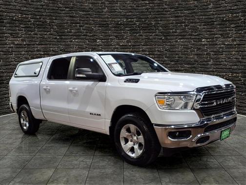 Bright White Clear Coat Pw7 2021 RAM 1500 Big Horn/Lone Star