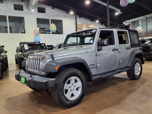 Billet Silver Metallic Clear Coat Psc 2017 Jeep Wrangler Unlimited Sport
