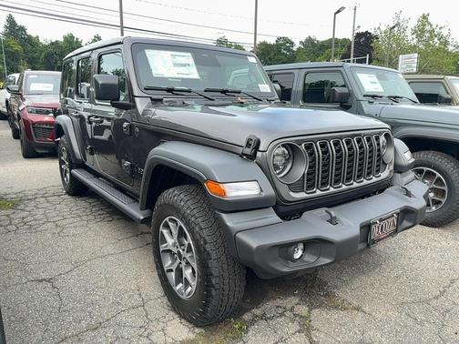 Gray 2026 Jeep Wrangler Sport S