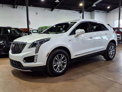 Crystal White Tricoat 2023 Cadillac XT5 Premium Luxury