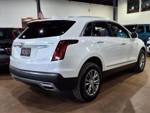 Crystal White Tricoat 2023 Cadillac XT5 Premium Luxury