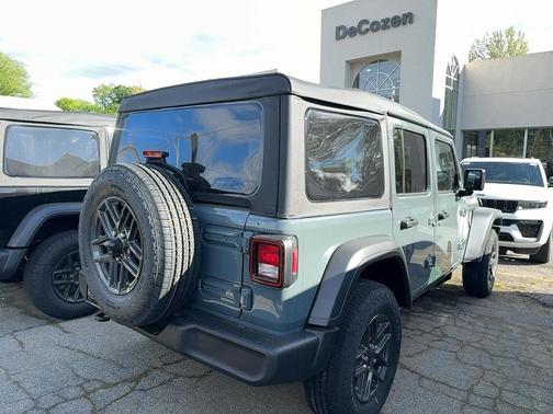 Gray 2026 Jeep Wrangler Sport S