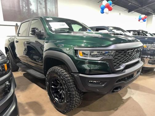 Green 2026 RAM 1500 RHO Crew Cab 4x4 5'7' Box