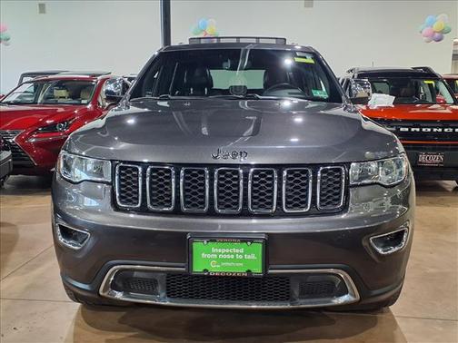 Granite Crystal Metallic Clearcoat 2018 Jeep Grand Cherokee Limited