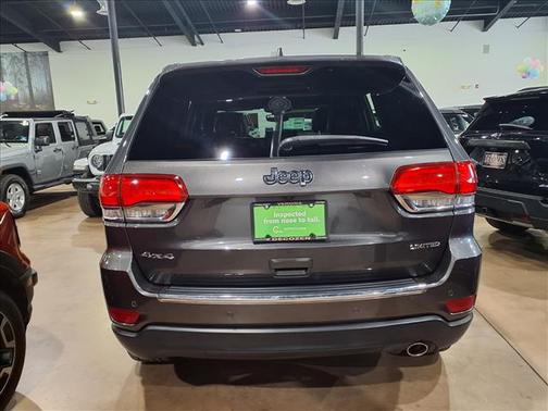Granite Crystal Metallic Clearcoat 2018 Jeep Grand Cherokee Limited
