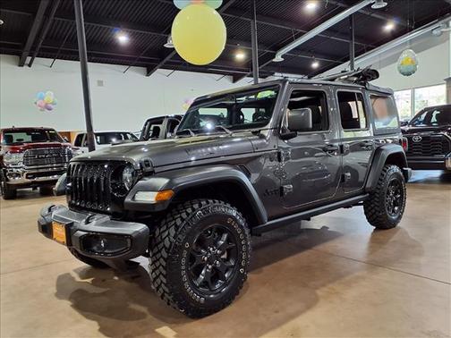 Granite Crystal Metallic Clearcoat 2021 Jeep Wrangler Willys