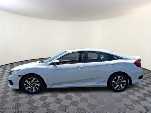 White Orchid Pearl 2016 Honda Civic EX