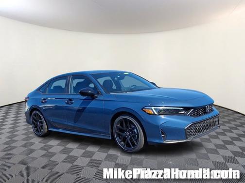 Blue Lagoon Pearl Bl 2026 Honda Civic Sport