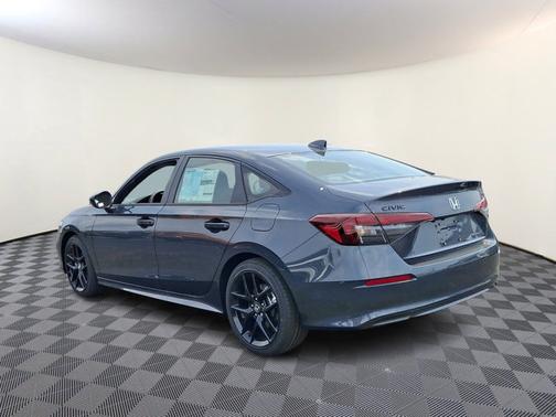 Meteorite Gray Metallic   Gc 2026 Honda Civic Hybrid Sport