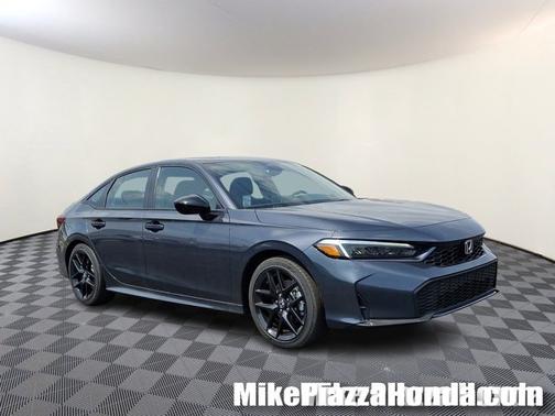 Meteorite Gray Metallic   Gc 2026 Honda Civic Hybrid Sport