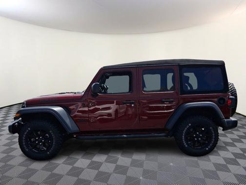 Snazzberry Pearlcoat 2021 Jeep Wrangler Unlimited Willys