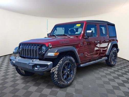 Snazzberry Pearlcoat 2021 Jeep Wrangler Unlimited Willys