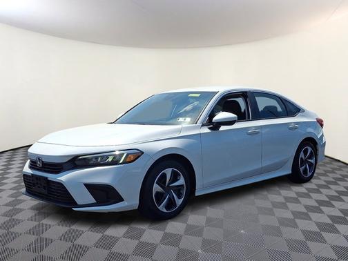 Platinum White Pearl Wx 2023 Honda Civic LX