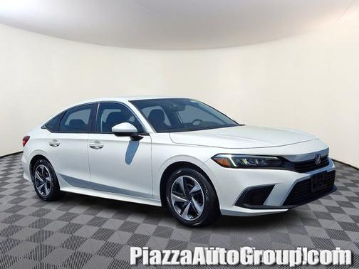 Platinum White Pearl Wx 2023 Honda Civic LX